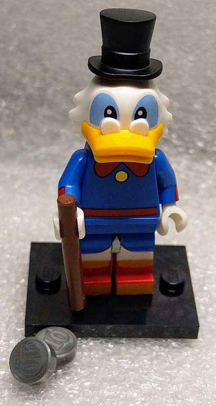 LEGO LIMITED EDITION - MINI FIGURES - DUCKTALES SCROOGE McDUCK