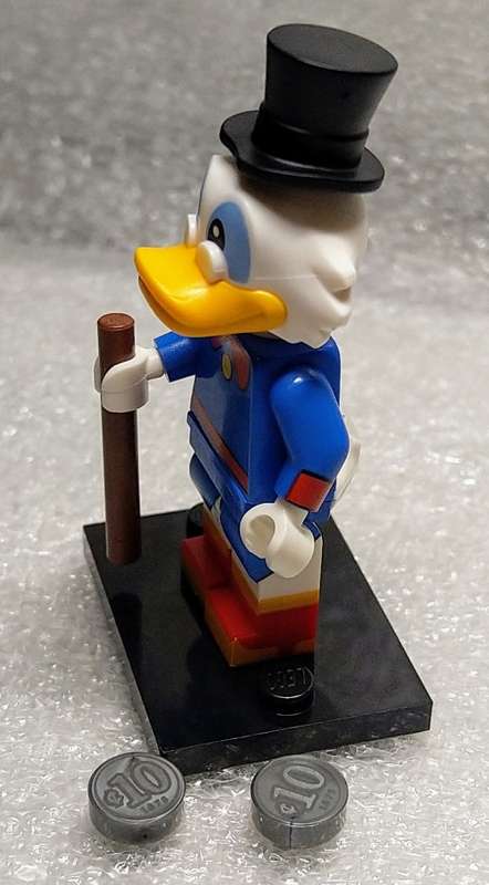 LEGO LIMITED EDITION - MINI FIGURES - DUCKTALES SCROOGE McDUCK