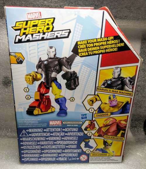 2015 Hasbro - Super Hero Mashers - War Machine 6` Figure