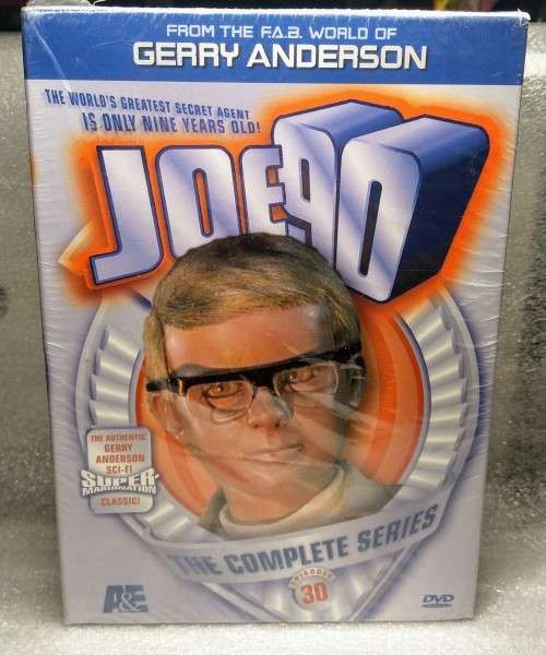 SEALED 2003 - GERRY ANDERSON`S - JOE 90 COMPLETE DVD SET - SUPER RARE