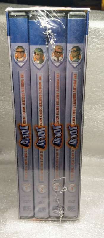 SEALED 2003 - GERRY ANDERSON`S - JOE 90 COMPLETE DVD SET - SUPER RARE