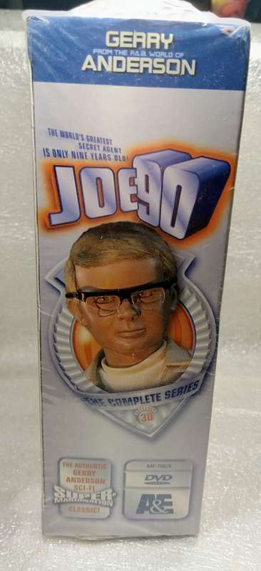 SEALED 2003 - GERRY ANDERSON`S - JOE 90 COMPLETE DVD SET - SUPER RARE
