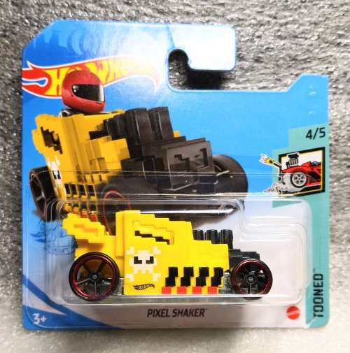 Hot Wheels - Die Cast Vehicles - Tooned Pixel Shaker - Sealed