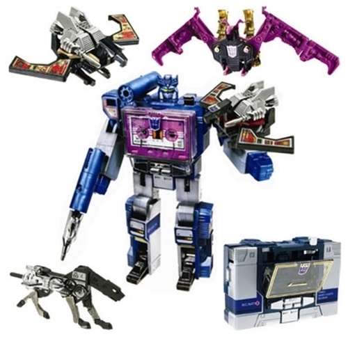 2009 SDCC San Diego Comic-Con Exclusive 25th Anniversary Transformer Figure Soundwave 18cm!
