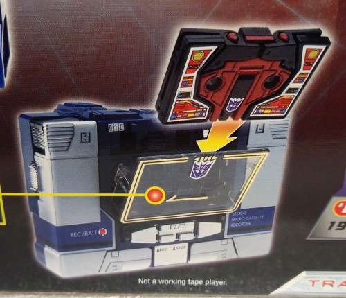 2009 SDCC San Diego Comic-Con Exclusive 25th Anniversary Transformer Figure Soundwave 18cm!