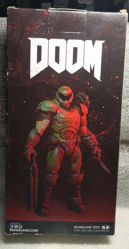 SRARE 2019 MCFARLANE TOYS - DOOM - DOOM SLAYER ACTION FIGURE 7INCH