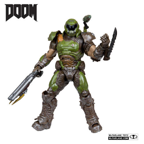 SRARE 2019 MCFARLANE TOYS - DOOM - DOOM SLAYER ACTION FIGURE 7INCH