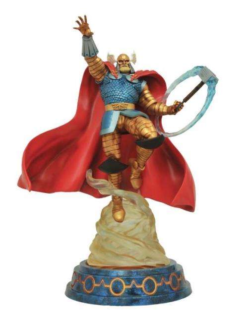 2019 DIAMOND SELECT - MARVEL MILESTONES - ARMORED THOR RESIN STATUE 53CM - 0392 OF 1000 ONLY