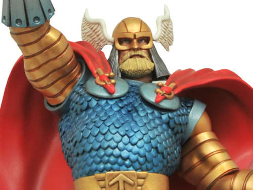 2019 DIAMOND SELECT - MARVEL MILESTONES - ARMORED THOR RESIN STATUE 53CM - 0392 OF 1000 ONLY