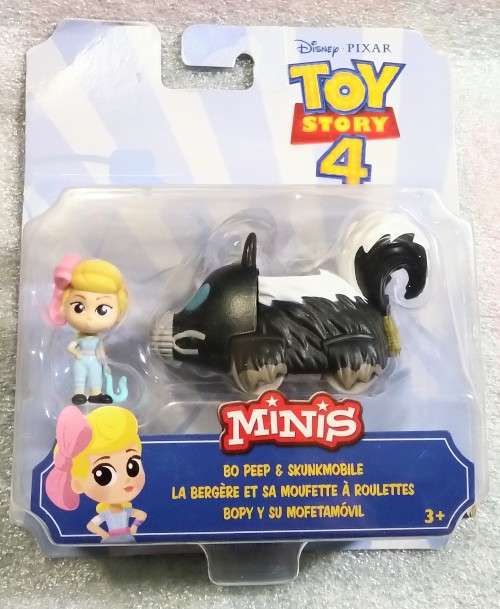 PIXAR - DISNEY MINIS - TOY STORY 4 - BO PEEP AND SKUNK MOBILE