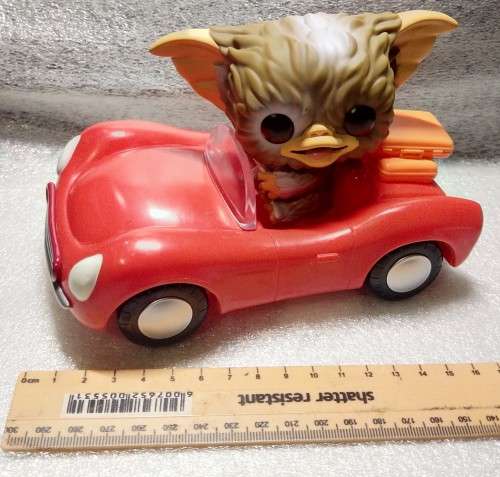 Funko Pop - Gremlins- Large Gizmo in Red Car  - Funko Rides -Special Edition Ltd to 50 in SA