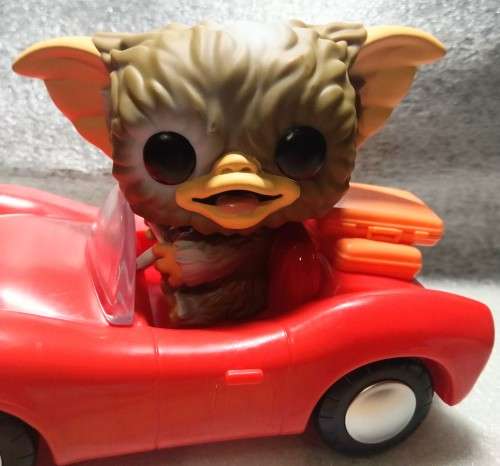 Funko Pop - Gremlins- Large Gizmo in Red Car  - Funko Rides -Special Edition Ltd to 50 in SA