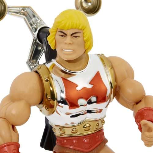 MATTEL EURO IMPORT - MOTU - MASTERS OF THE UNIVERSE - FLYING FISTS HE-MAN DELUXE SET (SEALED)