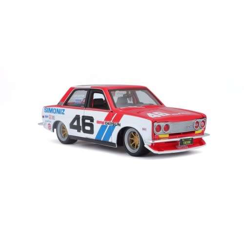 Maisto - 1:24 Design - Tokyo Mod -bre Datsun 510 Vehicle 17CM - Free Shipping