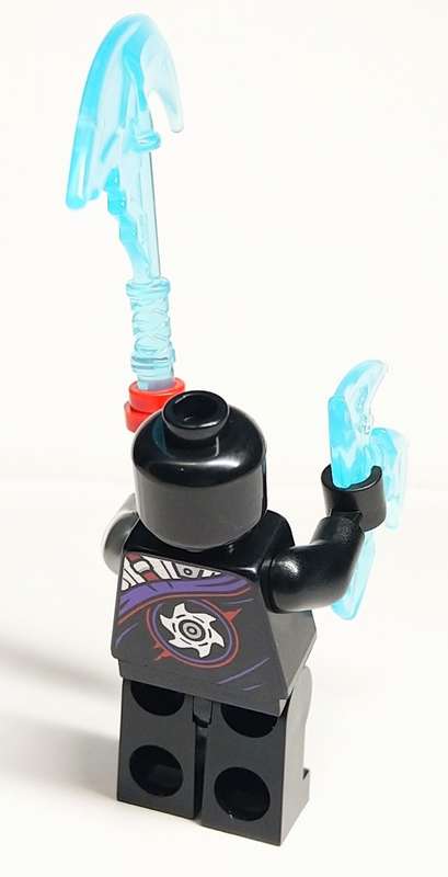 LEGO - Ninjago - Nindroid - with Shuriken and Eclipse Scythe acc