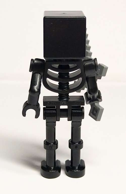 LEGO - Minecraft- Nether Whither Skeleton - with Sword acc