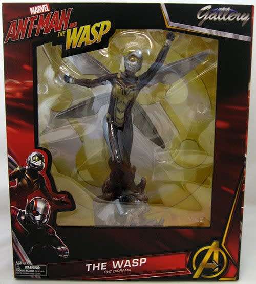 Diamond Select Toys / Marvel - The Ant-Man - Wasp PVC Statue/Figure 22CM
