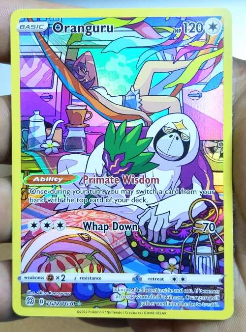 POKEMON TRADING CARDS - TCG - Oranguru - TG12/TG30 - Brilliant Stars Singles