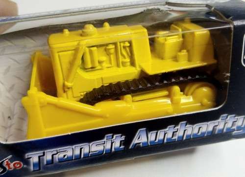 Rare 2002 MAISTO - Boxed - Transit Authority - Bulldozer