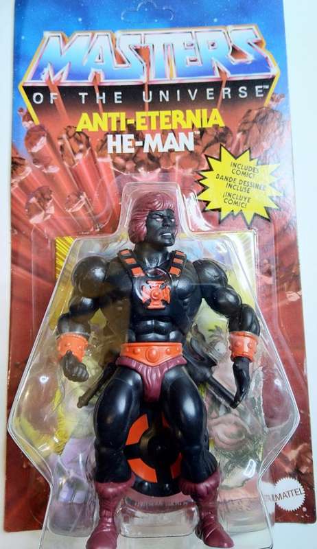 MATTEL EURO - MOTU ORIGINS - MASTERS OF THE UNIVERSE - ANTI-ETERNIA- HE-MAN - SEALED