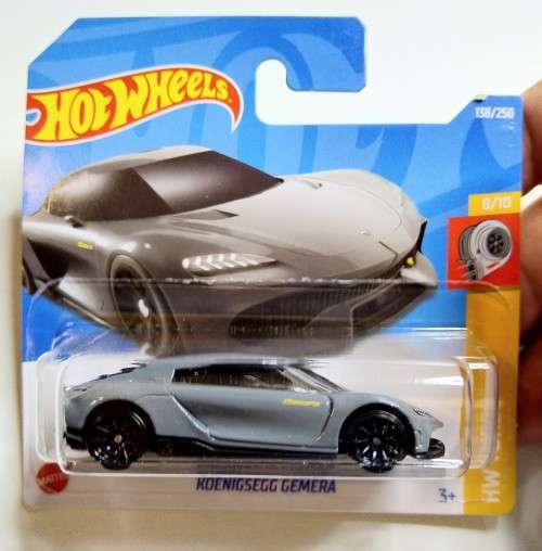 HOTWHEELS / HOT WHEELS - DIE CAST VEHICLE - KOENIGSEGG GEMERA