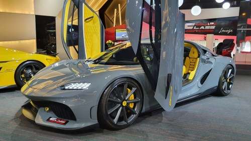 HOTWHEELS / HOT WHEELS - DIE CAST VEHICLE - KOENIGSEGG GEMERA