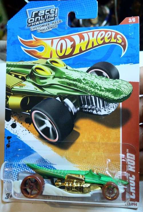 2010 HOT WHEELS / HOTWHEELS - DIE CAST - CROC ROD - SEALED