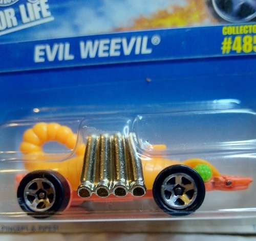1995 HOT WHEELS / HOTWHEELS - DIE CAST - COLLECTORS EDITION - EVIL WEEVIL - SEALED - SO COOL!