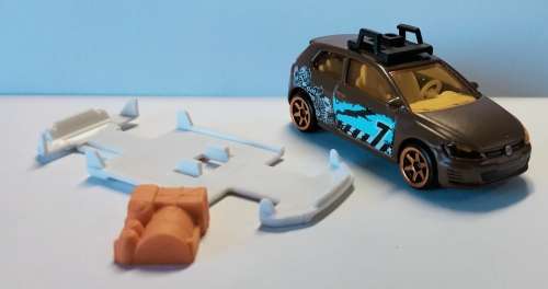 Majorette - Die Cast Cars - Ltd Edition - Tuned Up - Volkswagen Golf - Urban Ratlook