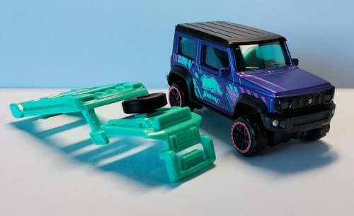 Majorette - Die Cast Cars - Ltd Edition - Tuned Up - Suzuki Jimmy - Night Cruise