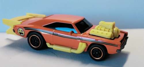 Majorette - Die Cast Cars - Ltd Edition - Tuned Up - Dodge Charger R1 - Rubber Burn - Rare