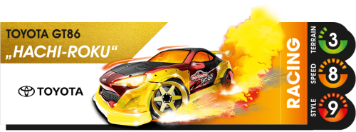 Majorette - Die Cast Cars - Ltd Edition - Tuned Up - Toyota GT86 Hachi Roku - ULTRA RARE