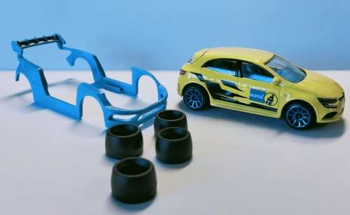 Majorette - Die Cast Cars - Ltd Edition - Tuned Up - Renault Megane RS - Mega Shock
