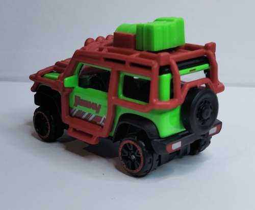 Majorette - Die Cast Cars - Ltd Edition - Tuned Up - Suzuki Jimmy - Backpacker