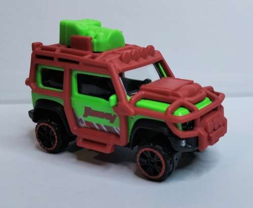 Majorette - Die Cast Cars - Ltd Edition - Tuned Up - Suzuki Jimmy - Backpacker