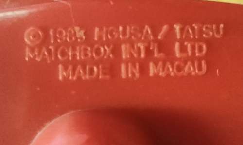 Original 1985 Matchbox - Robotech - Macross - Bioroid Invid Fighter Action figure 17cm