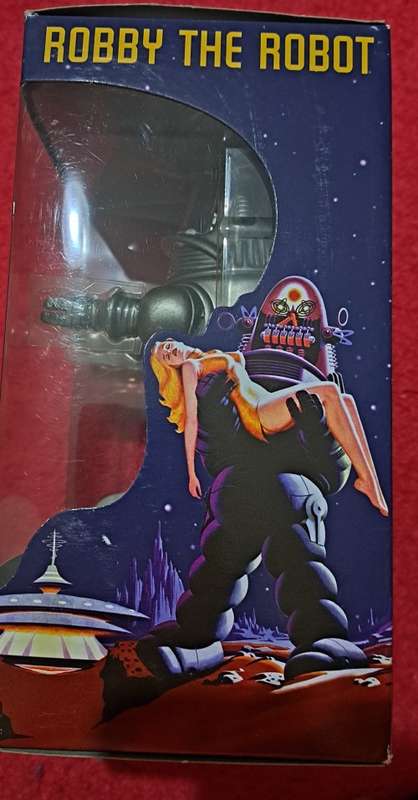 2012 ROBBY THE ROBOT WACKY WOBBLER BOBBLEHEAD - FORBIDDEN PLANET FUNKO - VRARE