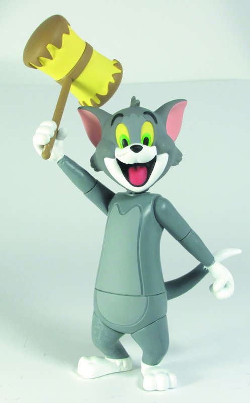 ORIGINAL HANNA BARBERA - TOM with HAMMER ACTION - TOM & JERRY 15CM FIGURE