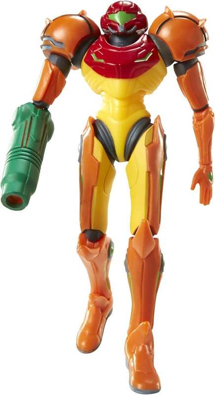World of Nintendo 4` Samus [Metroid] Figure with Mystery Accessory - Super Rare