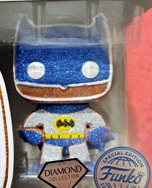 FUNKO POP #444 - Gingerbread BatMan - Diamond Collection - Special Edition
