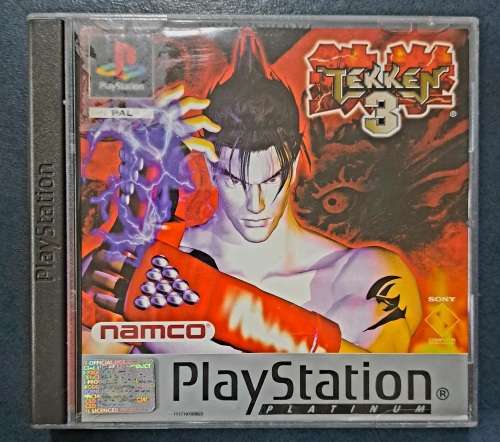 Original PAL  Sony PS1 - TEKKEN 3 - Game Disc