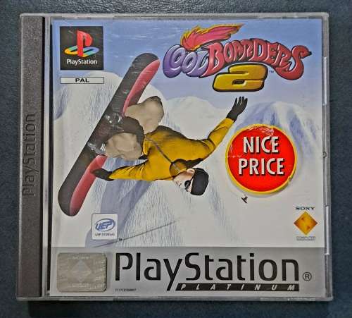 Original PAL  Sony PS1 - Coolboarders 2 - Game Disc