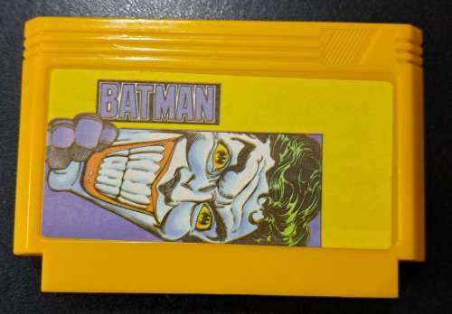 RETRO FAMICOM GAME CARTRIDGE - BATMAN