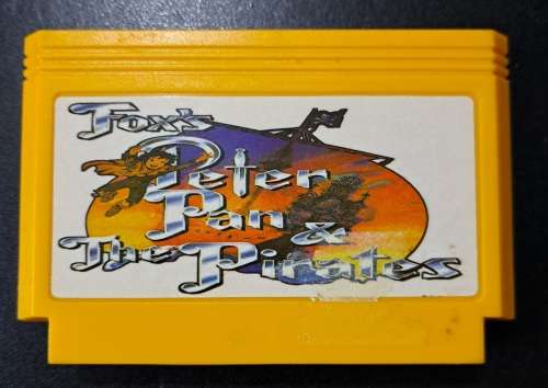 RETRO FAMICOM GAME CARTRIDGE - FOX`S PETER PAN AND THE PIRATES