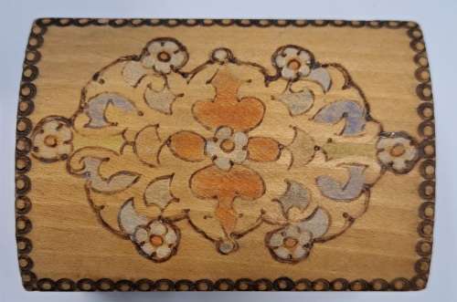 Gorgeous Detailed Bulgarian Trinket / Jewellery Box