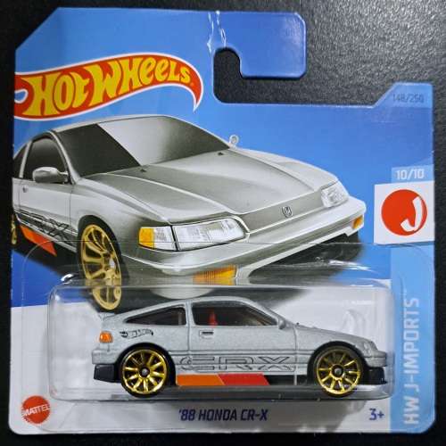 HOTWHEELS / HOT WHEELS - DIE CAST VEHICLES - 1988 Honda CR-X