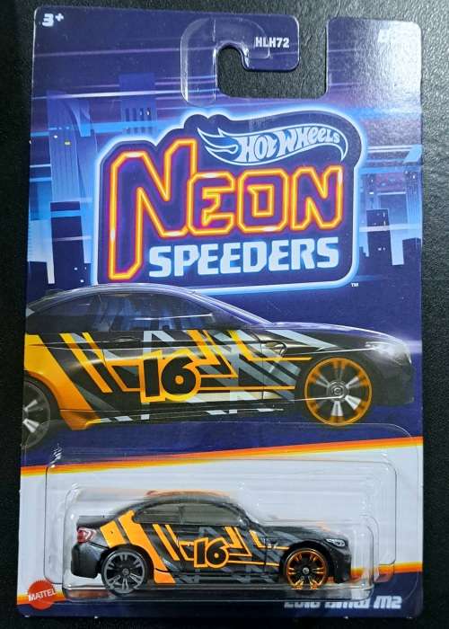 HOTWHEELS / HOT WHEELS - DIE CAST VEHICLES - Neon Speeders - BMW M2