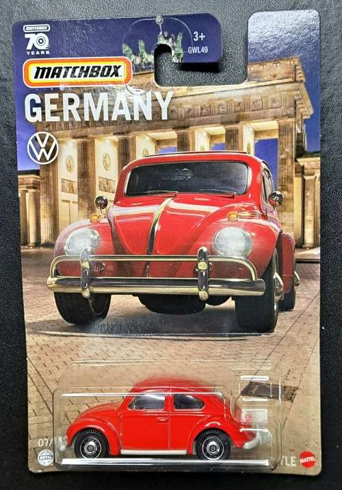 Matchbox - 70th Anniversary - Germany - 1962 Volkswagen Beetle 1:64 - Sealed