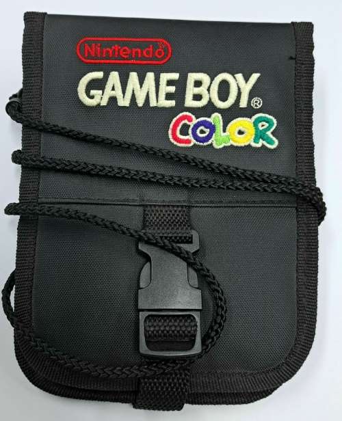 Original Vintage Nintendo Game Boy Color Travel Pouch! Great Collectors Piece!