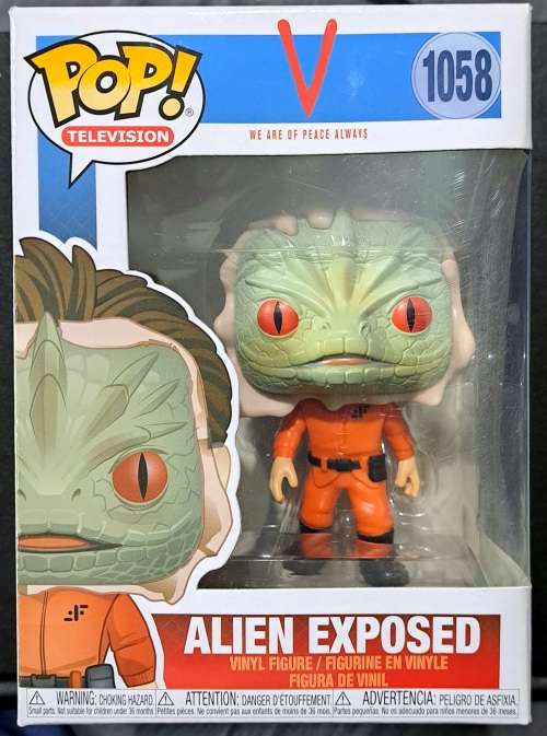 Funko Pop #1058 - V - Alien Exposed - 1984 V - Tv Series